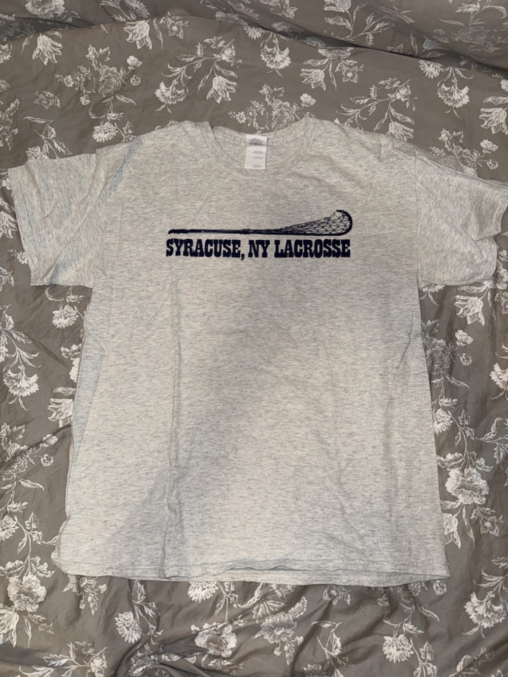 Vintage Syracuse NY Lacrosse Damn Every Thing But Lacrosse Tee Shirt